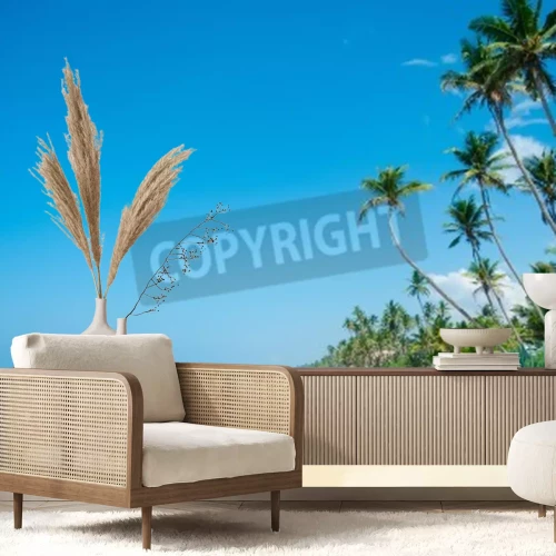 Fototapete Tropischer Strand in Sri Lanka