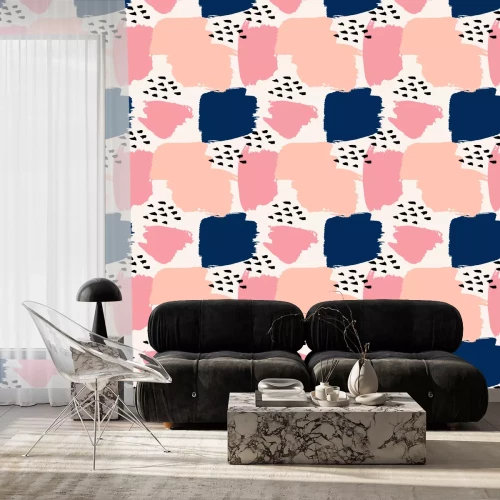 Tapete Saftige Farbtupfer