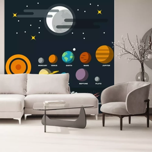 Fototapete Sonnensystem und andere Himmelskörper