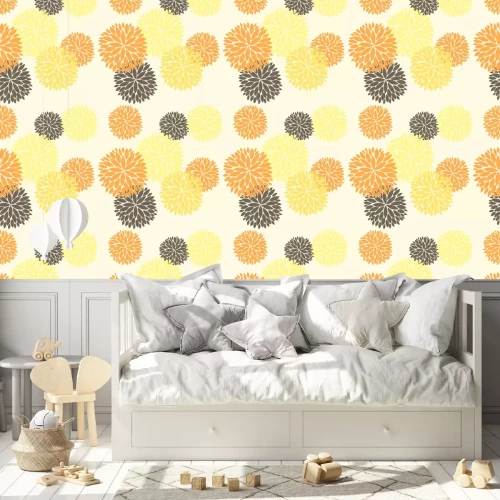 Tapete Floral nahtlose Muster, floralen Hintergrund