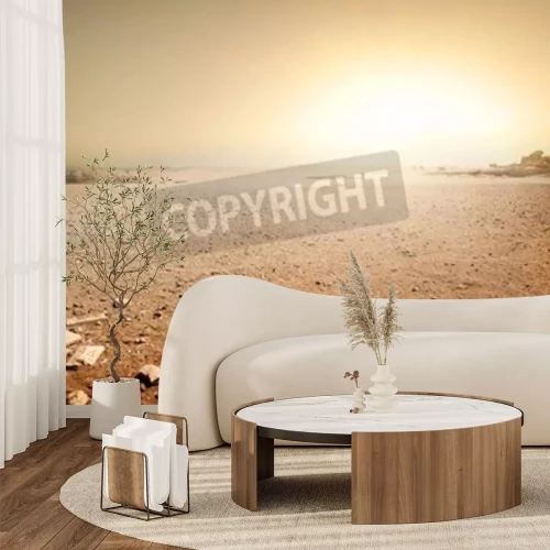 Fototapete Steinige Wüste