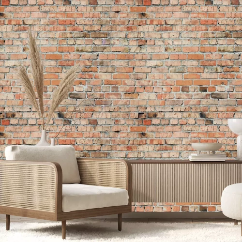 Fototapete Ziegelwand