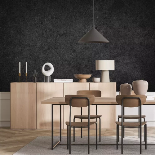 Fototapete Klassische Textur in Schwarz