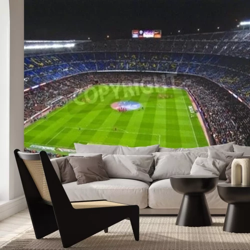 Fototapete Spiel im Camp Nou