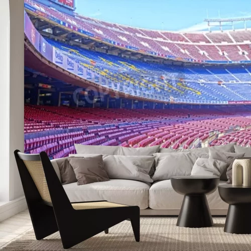 Fototapete Blick auf Camp Nou