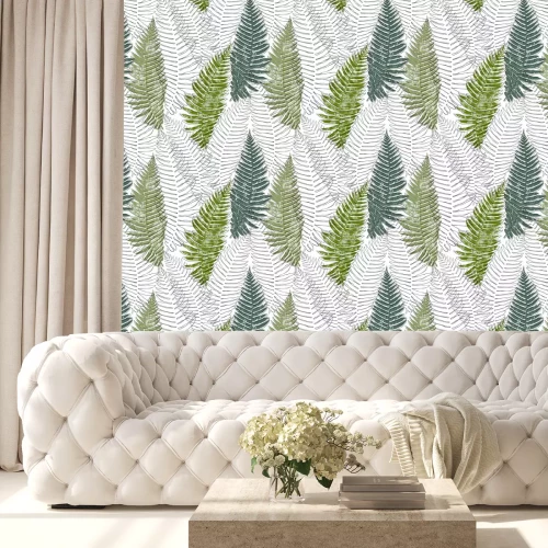 Tapete Fern Nahtlose Hintergrund.