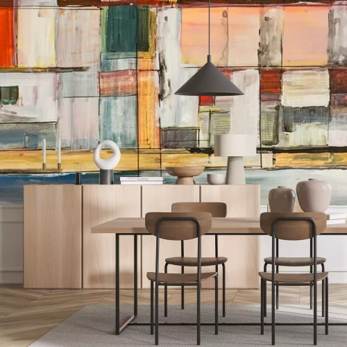 Fototapete Zeit ind Abstrakter Form