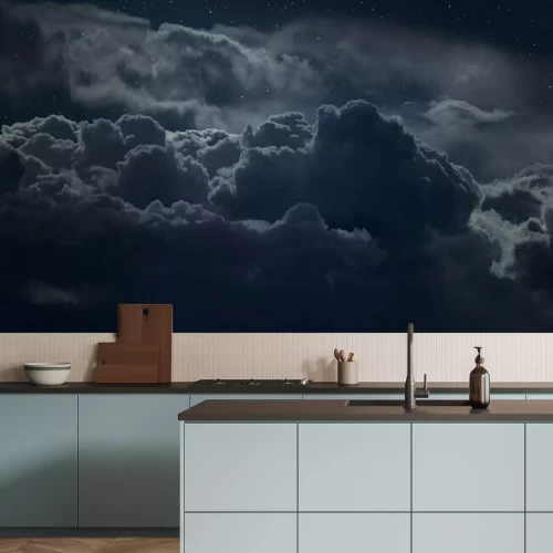 Fototapete Wolken am Nachthimmel