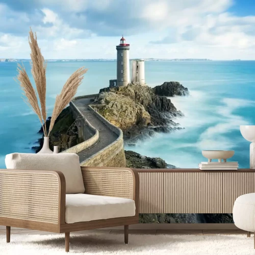 Fototapete Der Weg zum Leuchtturm