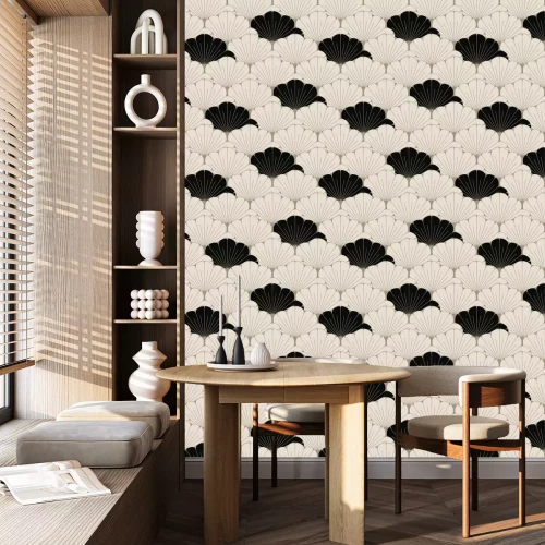 Tapete Japanisches klassisches Ornament