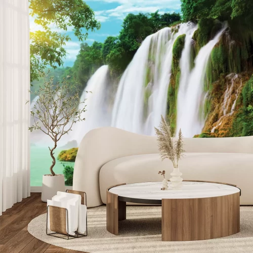 Fototapete Detian Wasserfall
