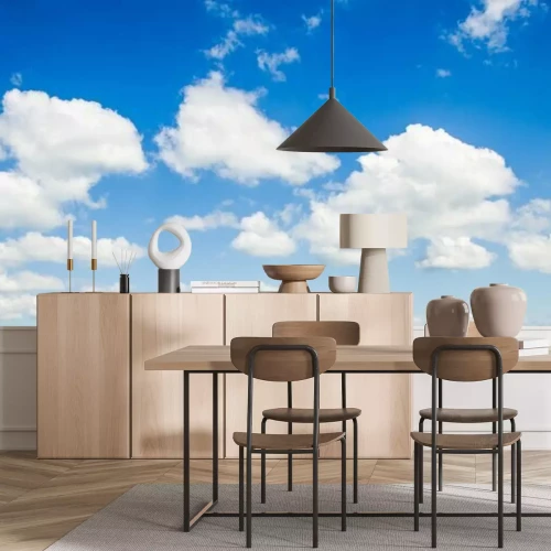 Fototapete Weiße Wolken am Himmel