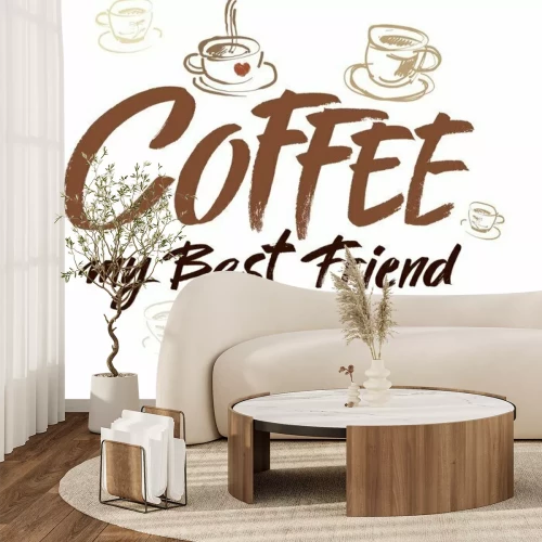 Sticker Schild für Kaffeeliebhaber