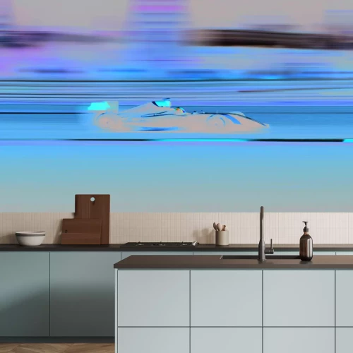 Fototapete Formel 1 während des Rennens auf der Strecke