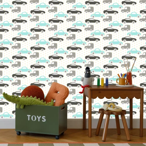 Tapete Autos und Herzen