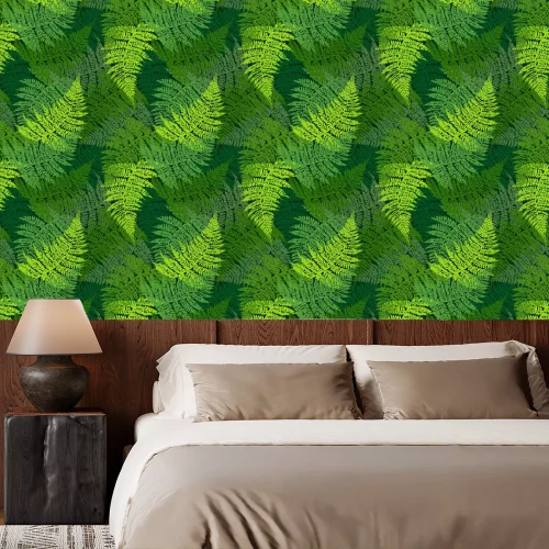 Tapete Farn nahtlose Muster
