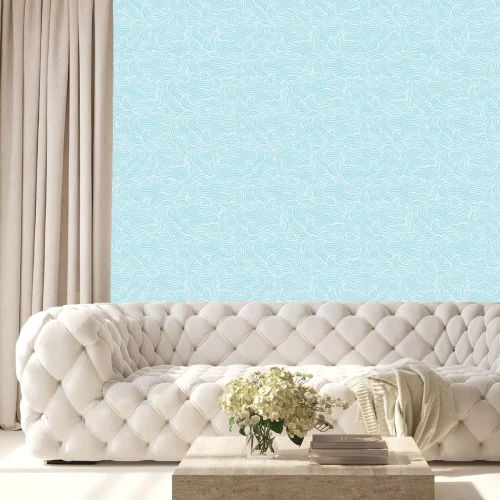 Tapete Wellen fallenden Wassers eines Wasserfalls