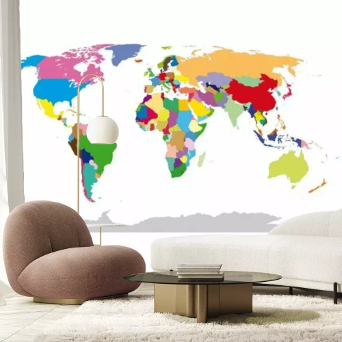 Sticker Carte du monde