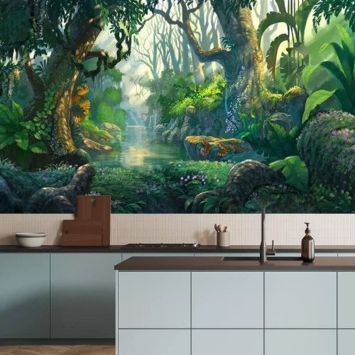 Fototapete Wilde Natur im Dschungel