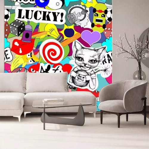 Sticker Bunte Aufkleber