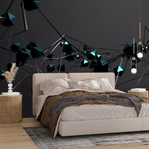 Fototapete Dynamische räumliche Abstraktion