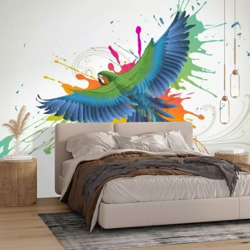 Fototapete Jugend-Papagei