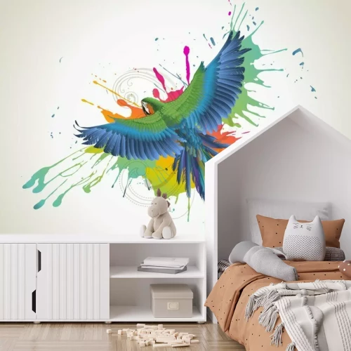 Fototapete Jugend-Papagei