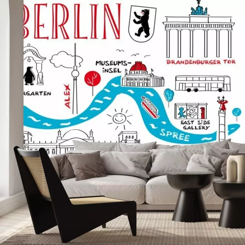 Sticker Berlin, Wahrzeichen und Sehenswürdigkeiten