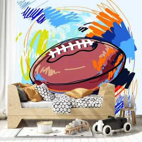 Sticker american football