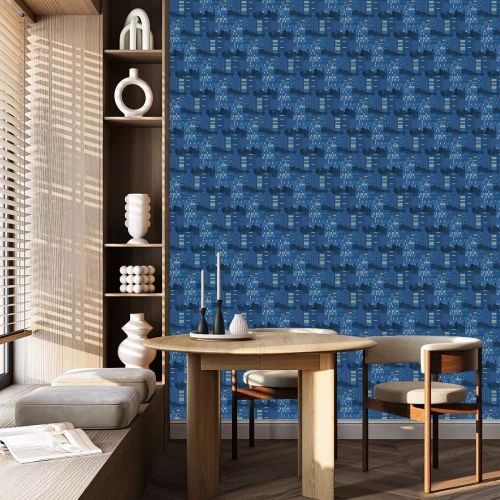 Tapete Stadt Nahtlose Muster