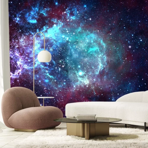 Fototapete Bunte Galaxie