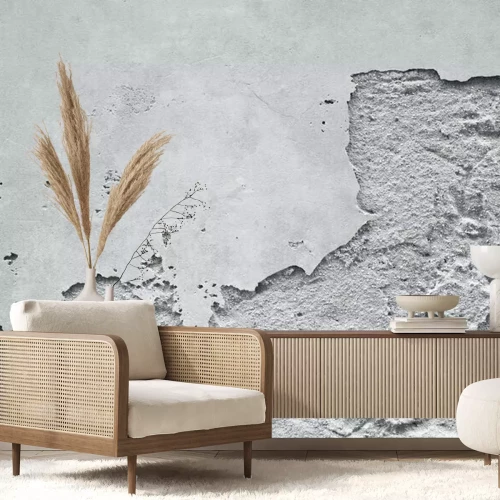 Fototapete Abgerissene Betonoberfläche