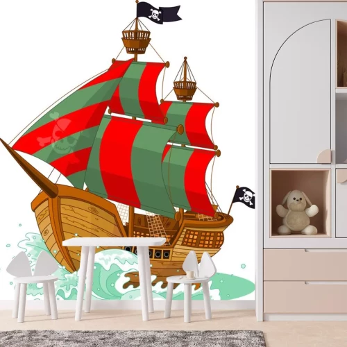 Sticker Piratenschiff