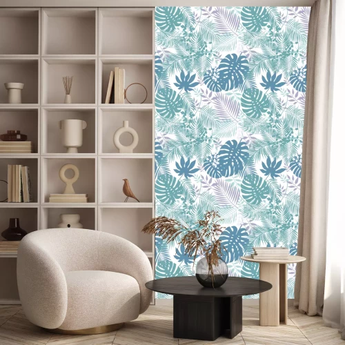 Tapete Blätter der Palme nahtlose Muster