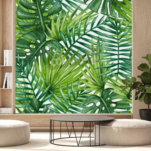 Fototapete Natur und Aquarellmotiv