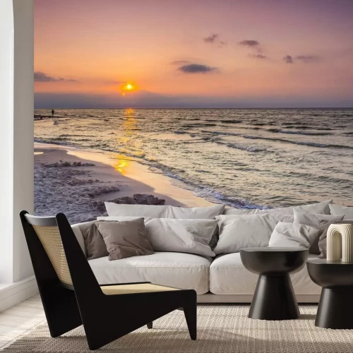 Fototapete Sandstrand und polnisches Meer