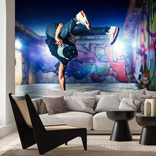 Fototapete Hip-Hop und Tänzer
