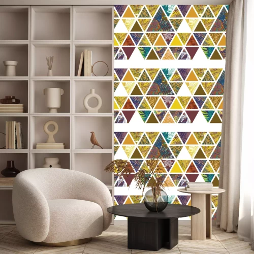 Tapete Helles hawaiisches Muster