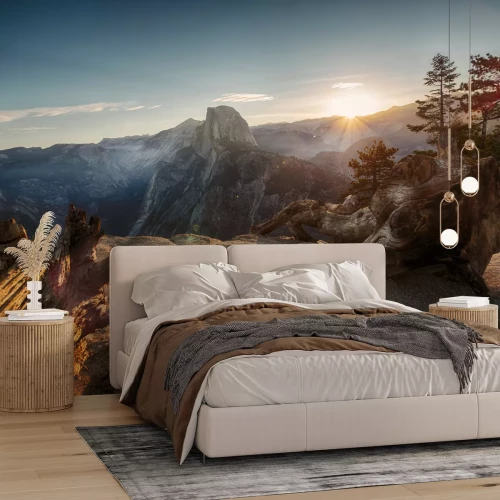 Fototapete Sonnenuntergang im Nationalpark