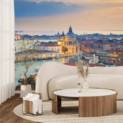 Fototapete Venedig aus der luft gesehen