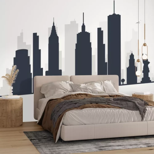 Sticker New York City-Linien