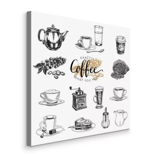 Bild Vintage-Kaffeegrafiken