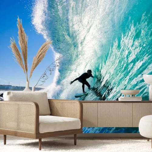 Fototapete Hohe Ozeanwelle