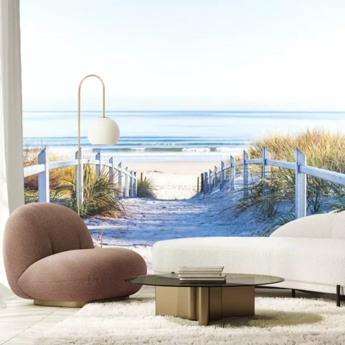 Fototapete Strand Sand und Dünen