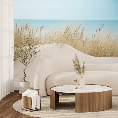 Fototapete Schöne weiße Sanddünen 