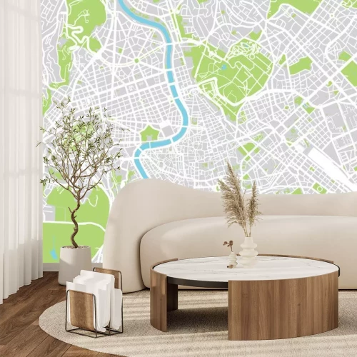 Sticker Rom-Vektor-Stadtplan