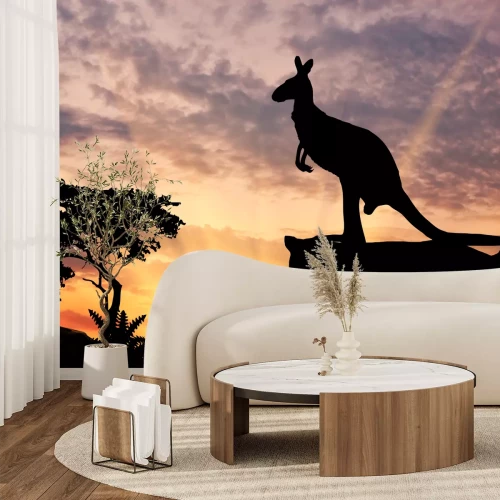 Fototapete Australisches Känguru