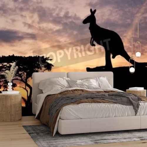 Fototapete Australisches Känguru