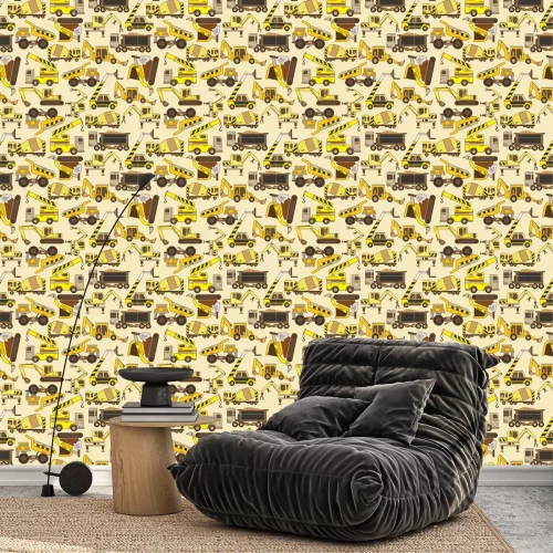 Tapete nahtlose Muster LKW