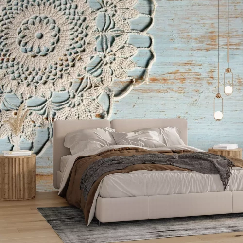 Fototapete Gealtertes Muster Shabby Chic